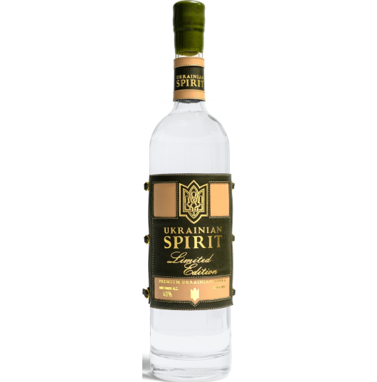 Ukrainian Spirit® Vodka - 3 Liter w/ green leather label